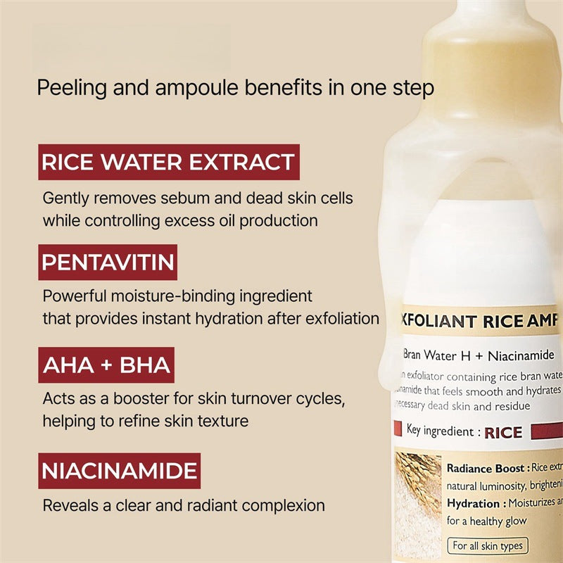 GlassGlow Peeling Ampoule — Glass Skin Exfoliator